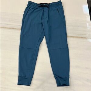 American Eagle Blue Jogger Sweatpants Elastic Waistband